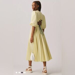 Beatrice .b Pleated Dress Anthropologie Size Small